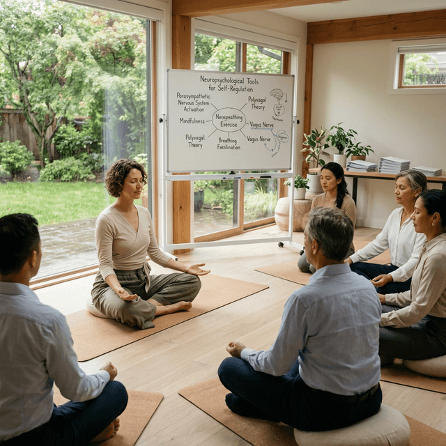 Дихання, рух, заземлення — нейропсихологічні вправи для швидкої саморегуляції